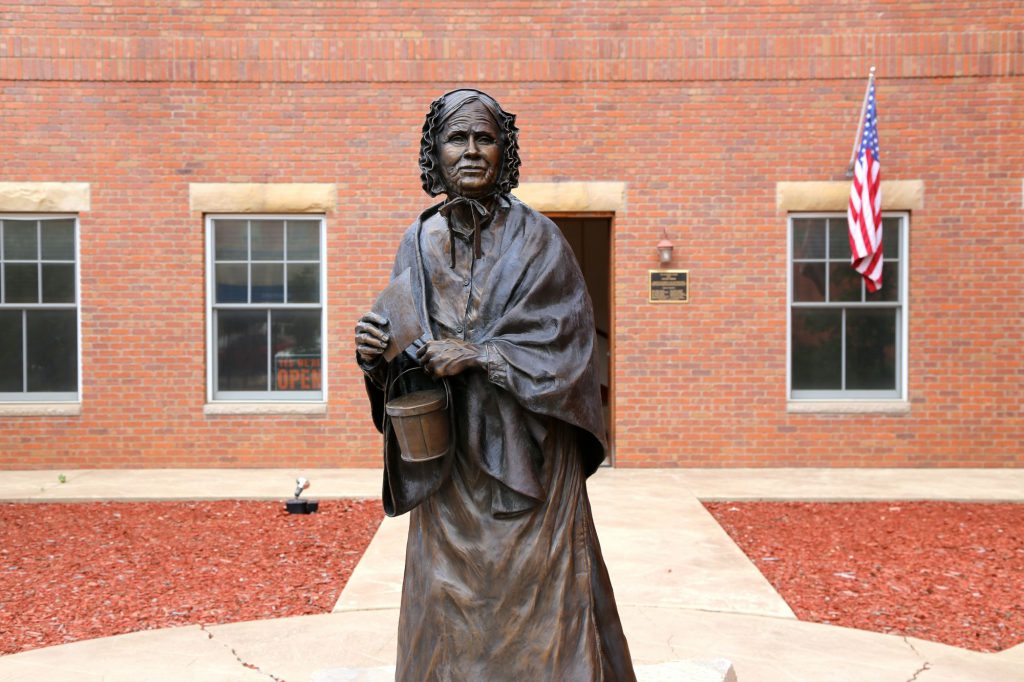 Statue of Louisa Ann Gardner Swain