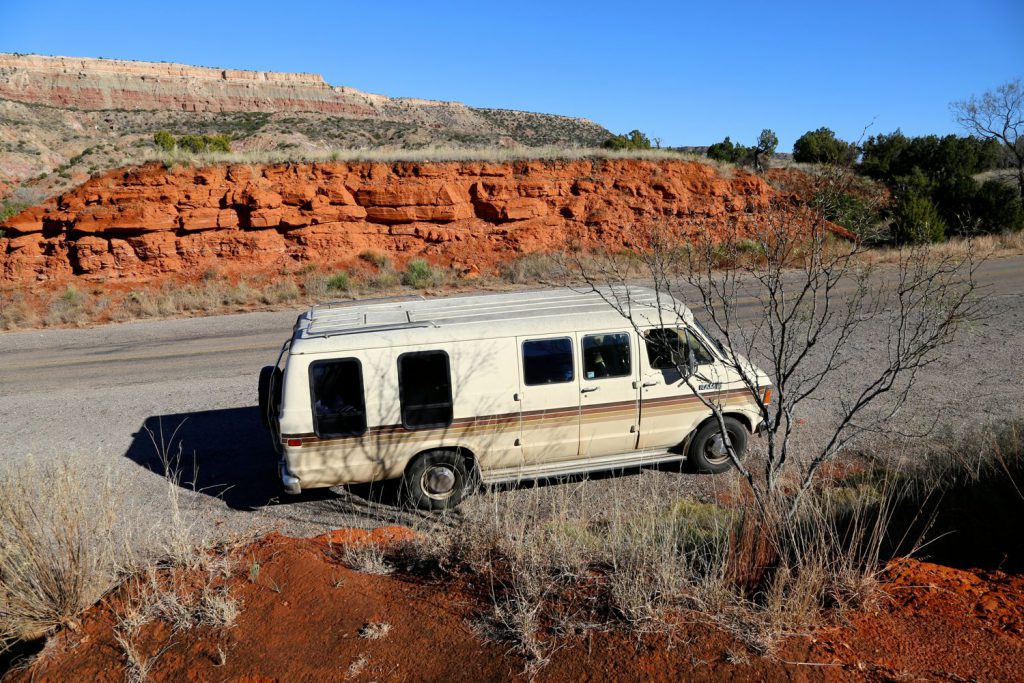 Dodgy in Palo Duro Canyon