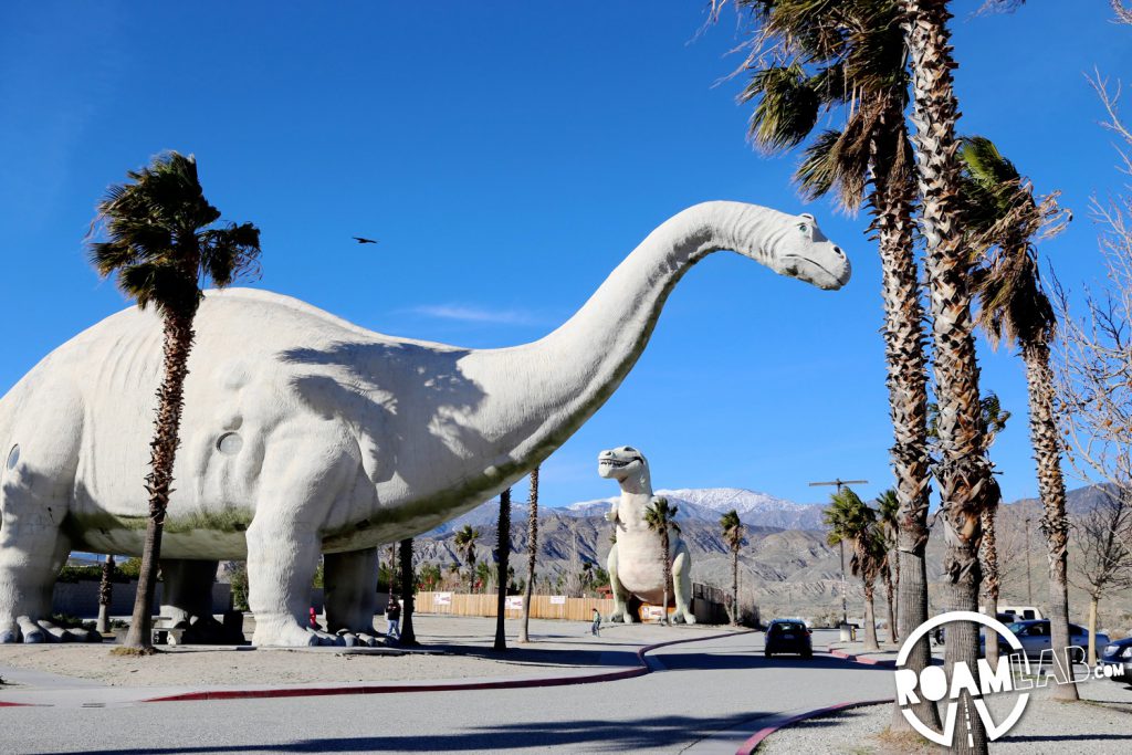 The original Cabazon Dinosaurs.