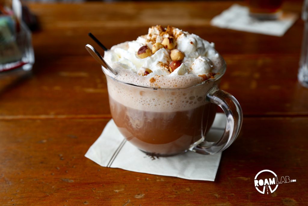 This is what it's all about: spiked cocoa.