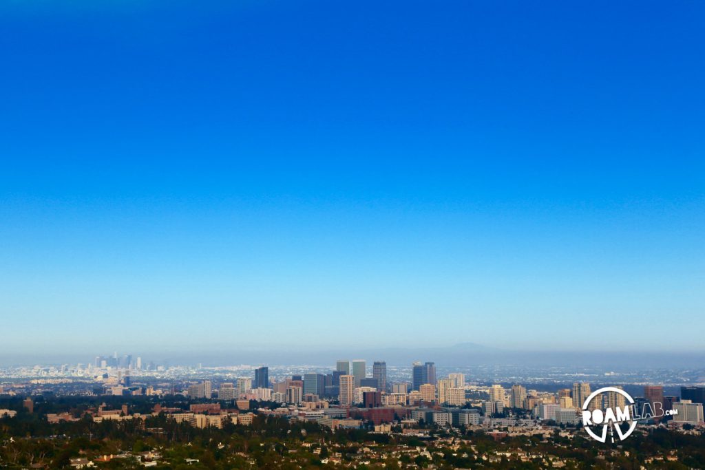 View of Los Angeles from The Getty.
