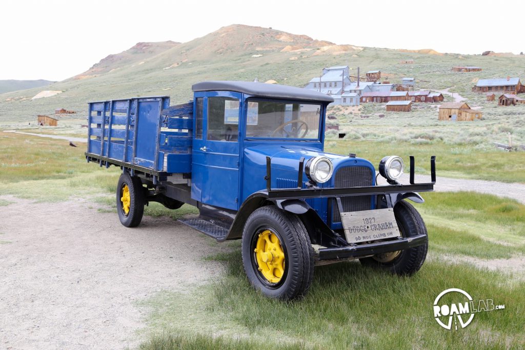 One of Dodgy's ancestors, a 1927 Dodge Graham.