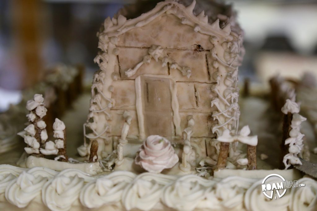 This cake is not only intensely intricate, it is also over a century old.