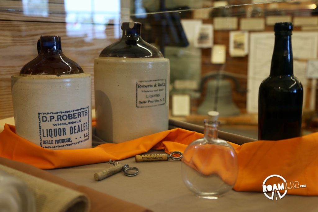 D.P.Roberts Wholesale Liquor Dealer provided booze from Belle Fourche, South Dakota