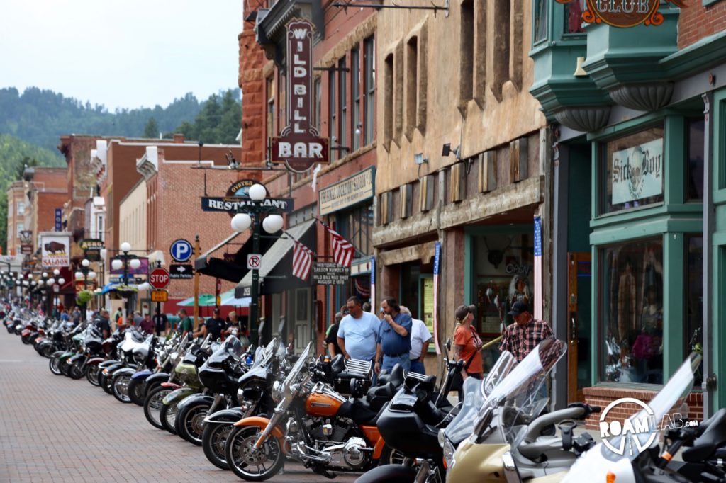 The Sturgis Motorcycle Rally was less than a week away and the streets of Deadwood bristled with chrome and echoed with the insistent wine of unmuffled engines.