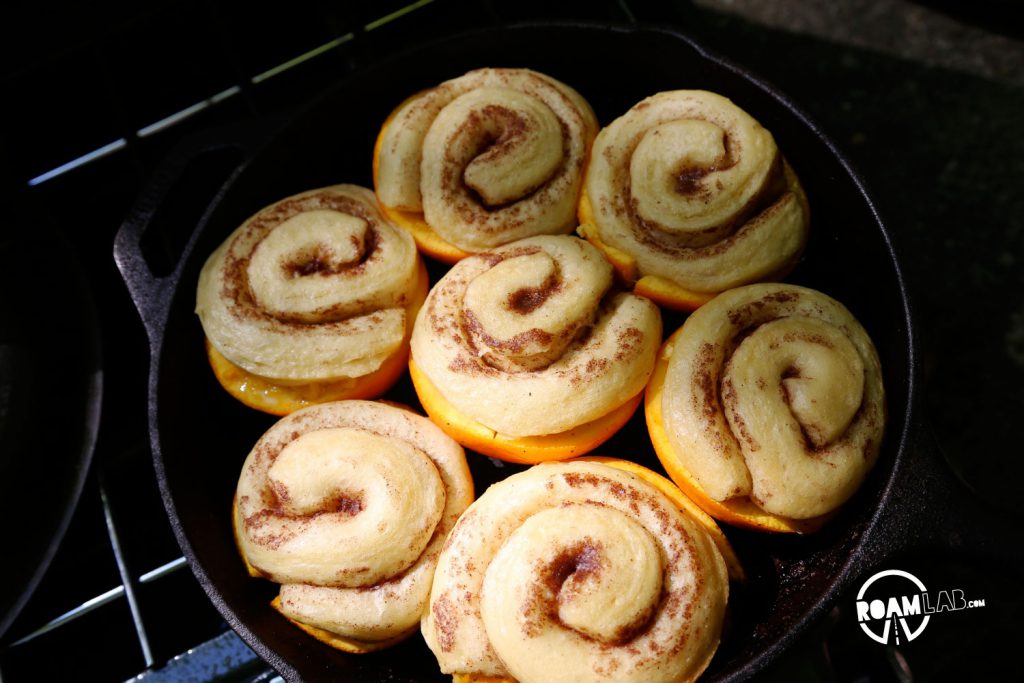 Cooked Big Boys & Girls Boozy Campground Orange Sticky Rolls