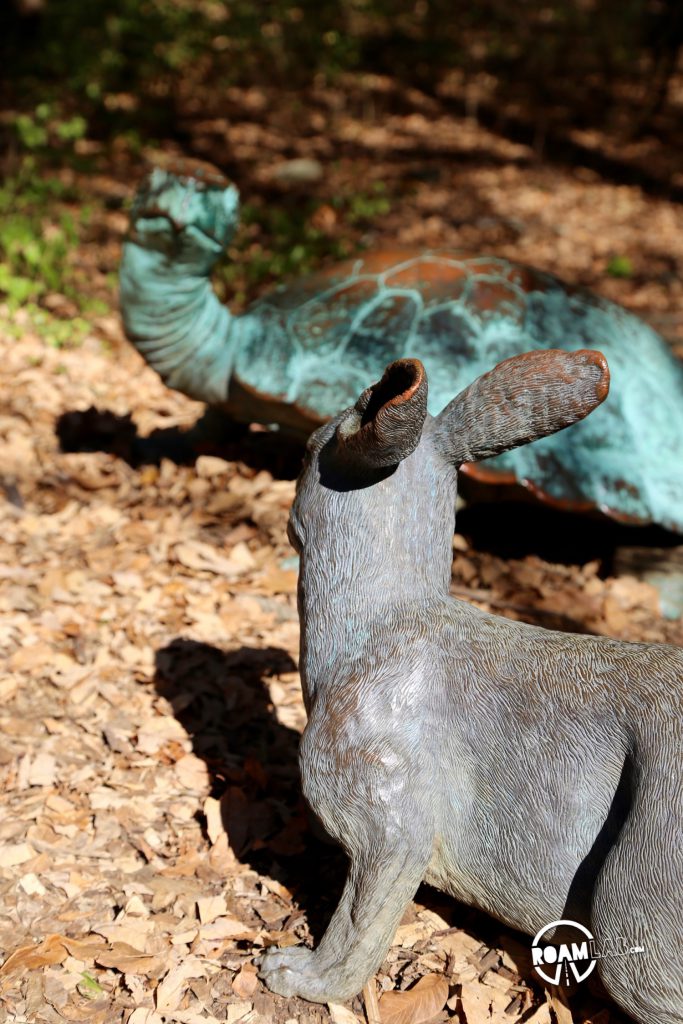 We mixed a little art with the outdoors when visiting Cheekwood Botanical Garden and Museum of Art outside of Nashville, Tennessee. While the formal art gallery and botanical gardens may draw the majority of visitors, we particularly loved the sculpture garden hiking trail in the back.