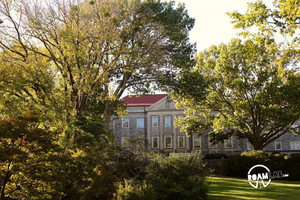 We mixed a little art with the outdoors when visiting Cheekwood Botanical Garden and Museum of Art outside of Nashville, Tennessee.  While the formal art gallery and botanical gardens may draw the majority of visitors, we particularly loved the sculpture garden hiking trail in the back.