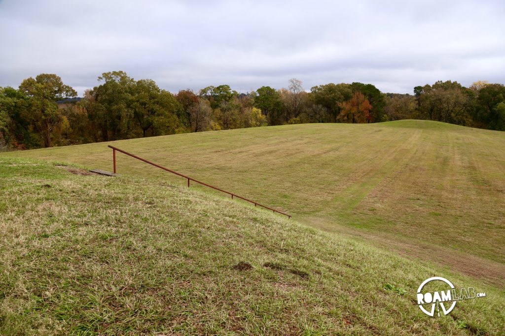 Many mounds dot the Natchez Trace, constructed by ancient stone age tribes.  But none compare the the sheer size of the Emerald Mound.