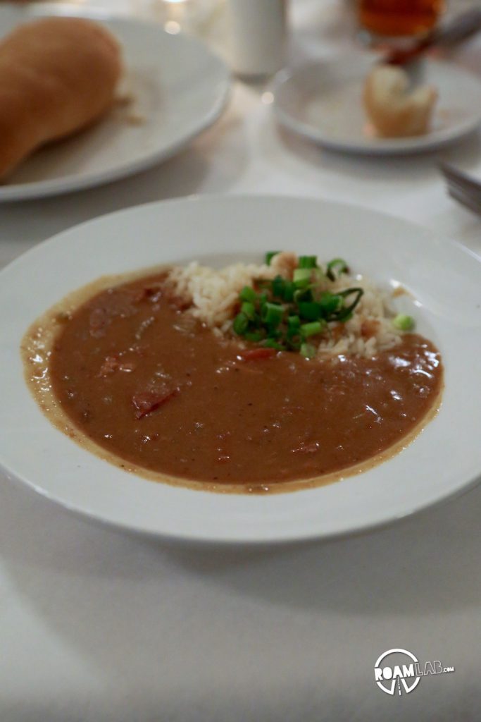 We didn't quite know what we were getting into when we ate that first bowl of gumbo.  But then, the thought occurred to me...and I snapped a picture.  Today, I regale you with the tail of our Great Gumbo Crawl.