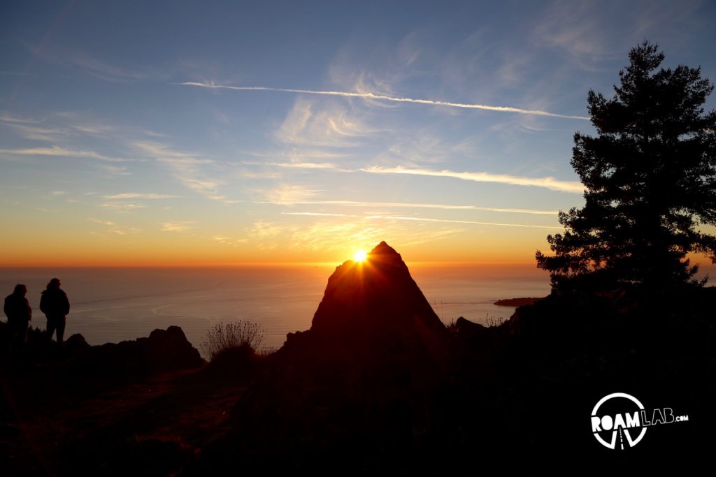 Mount Tamalpais towers over the north bay, with vistas of both the Pacific Ocean and the Bay.  Along with hiking, it is an ideal stop for sunset.