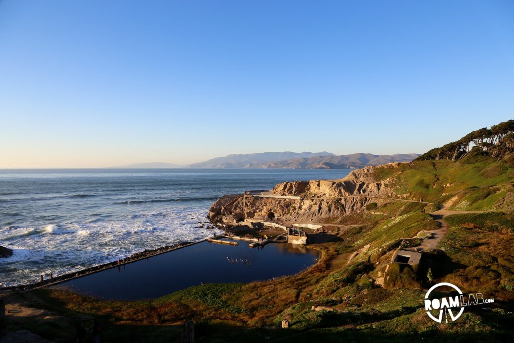 Sutro is a name that can be found across San Francisco but it is most notable in the sunset district where Ozymandias-like ruins of the mining tycoon are now overwhelmed by the natural beauty of the Pacific Coast.