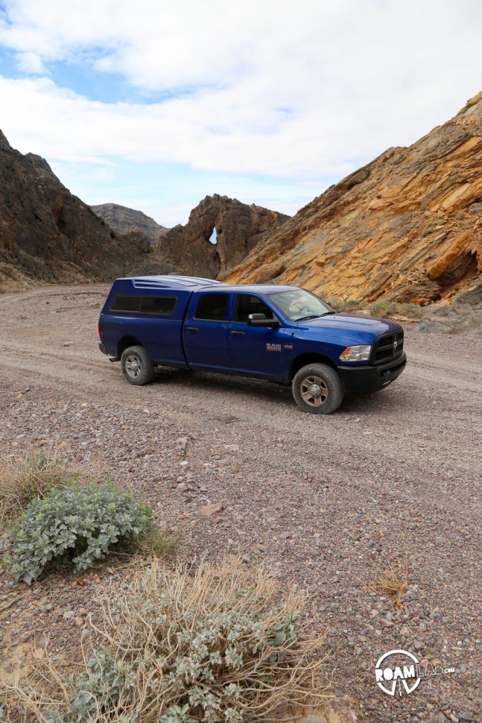 Echo Canyon is remote in as much as it truly requires 4-wheel drive to travers the occasional patches of boulders.  There's no driving around them when squeezed by the tight canyon walls.  But that challenge makes for exquisitely exclusive experiences.