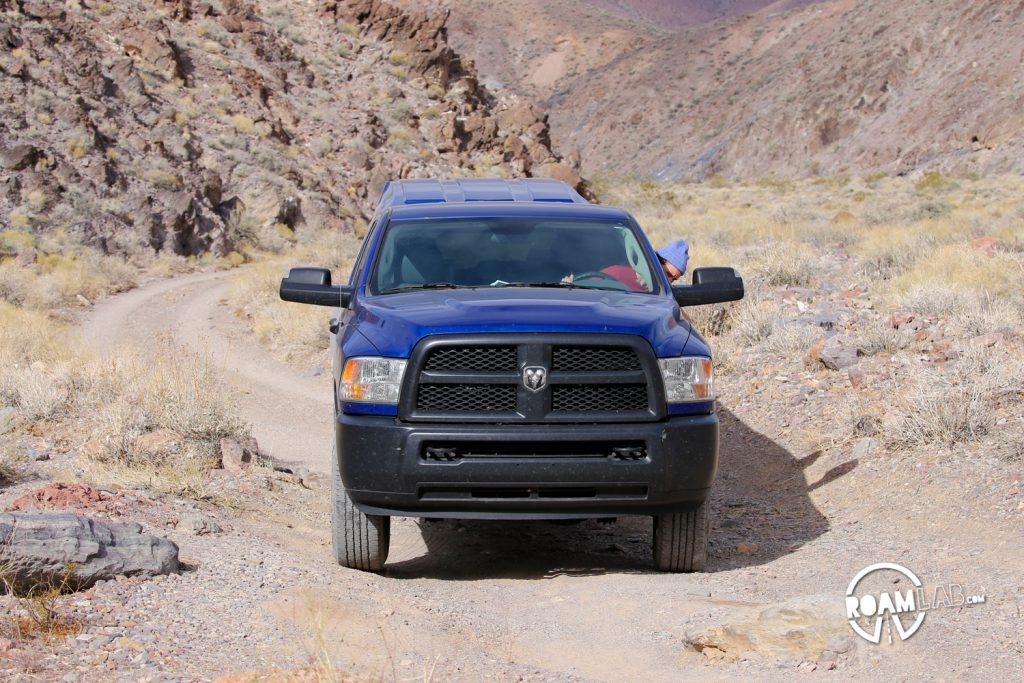 Echo Canyon is remote in as much as it truly requires 4-wheel drive to travers the occasional patches of boulders.  There's no driving around them when squeezed by the tight canyon walls.  But that challenge makes for exquisitely exclusive experiences.