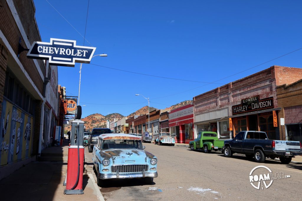 We visit the reimagined ghost town of Lowell, Arizona.