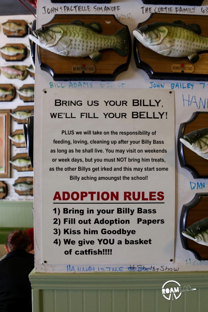 Billy Bass Adoption Center Rules