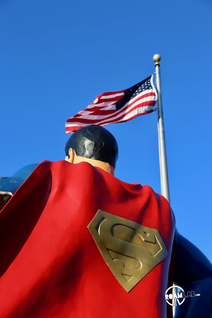 On January 21, 1972, DC comics declared the fictional town of Metropolis to be the "Hometown of Superman." On June 9, 1972, the state of Illinois declared the very real town of Metropolis, Illinois to be the "Hometown of Superman." What followed was the inevitable scheduling of Superman themed events, attractions, and a very large statue in the town square.
