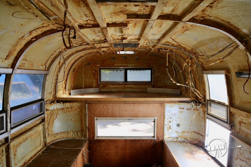 Stripping The Avion Ultra Truck Camper