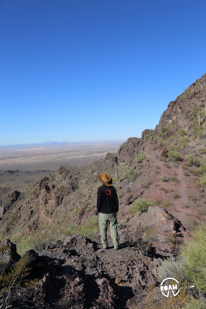 A vision on the trail of Our Campsite - Picacho Peak State Park, Arizona