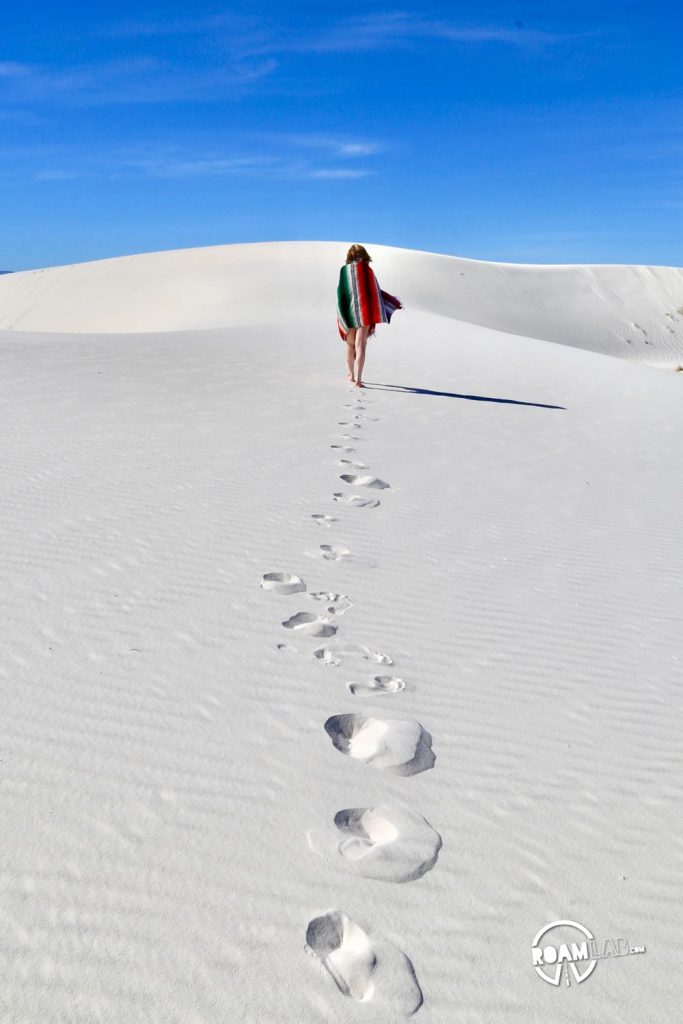 Wandering the wilderness of White Sands National Monument