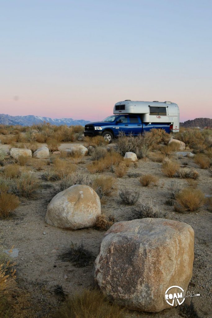 A Cotton Candy Sunrise, Overlanding On Movie Road, And Campfire Cooking In The Alabama Hills - Lone Pine, California