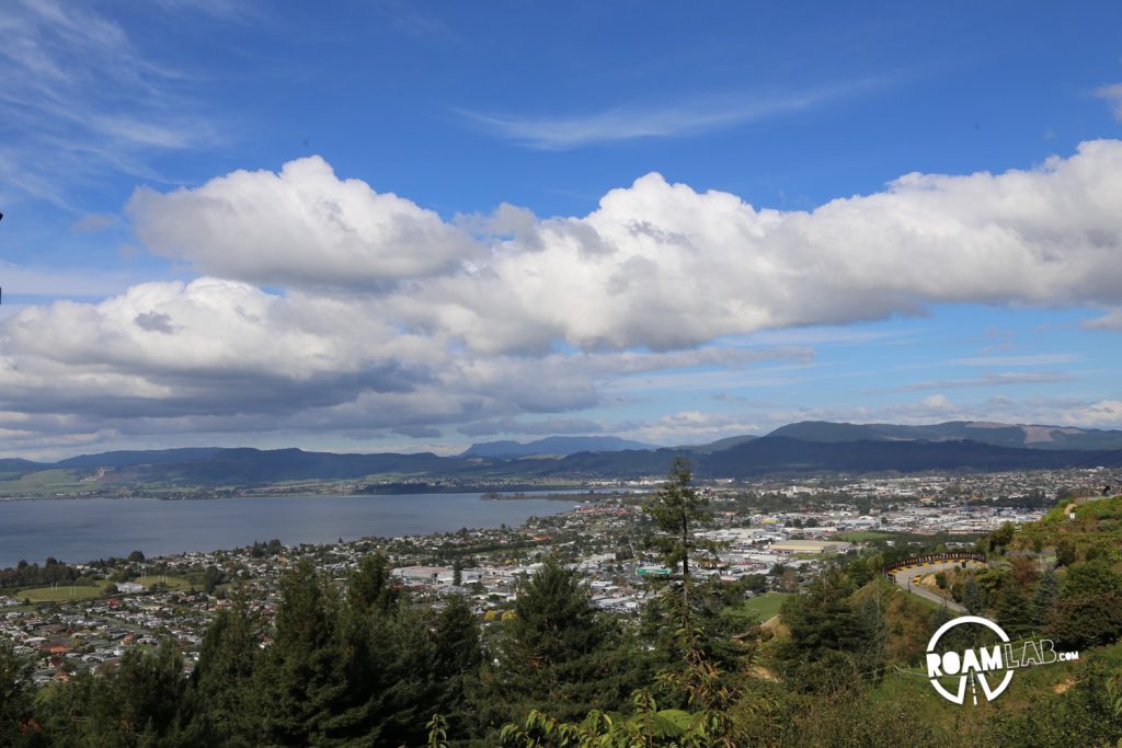 Te Puia geothermal geysers, lunch and a vista from Skyline Rotorua, and dinner at a Maouri village In Rotorua, New Zealand