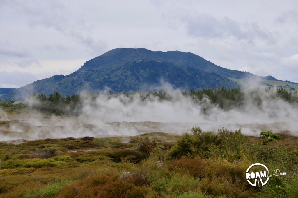 A day exploring the Aratiatia Rapids Dam, hiking Craters of the Moon, and an evening of hot tubbing in the geothermal springs of Taupo, New Zealand.