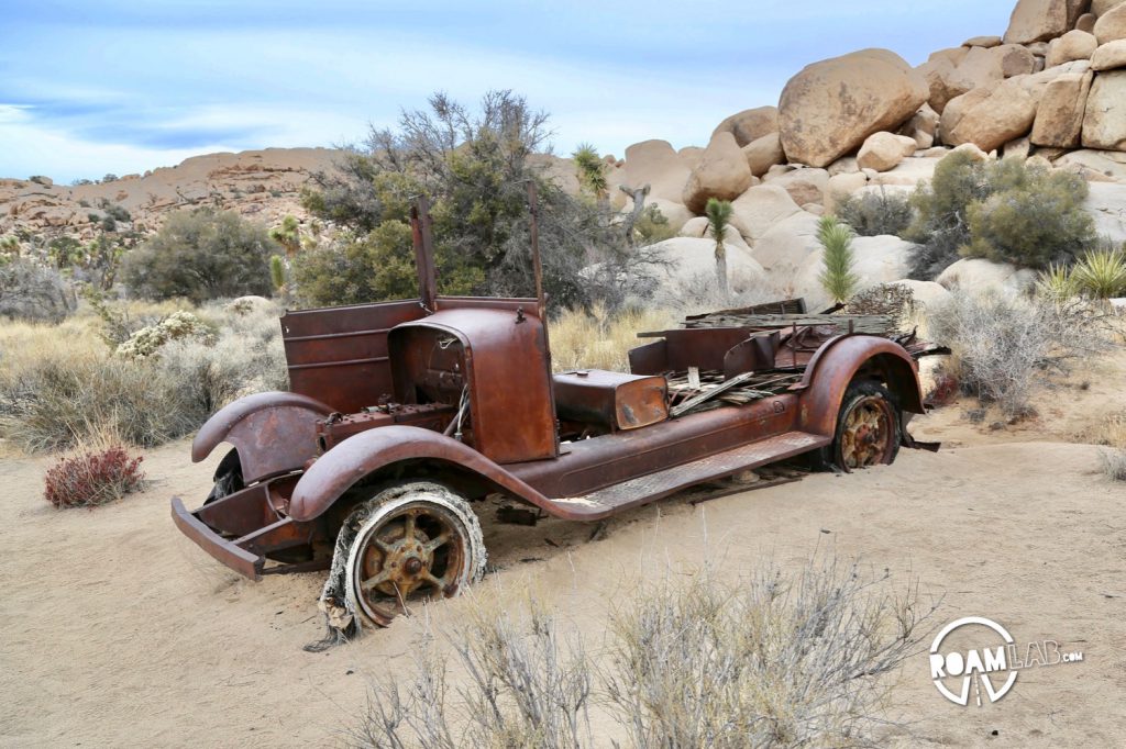 Joshua Tree may be a National Park today, but, back in the day, cattle roamed the scrub brush and miners wandered in search of gold.  This history 