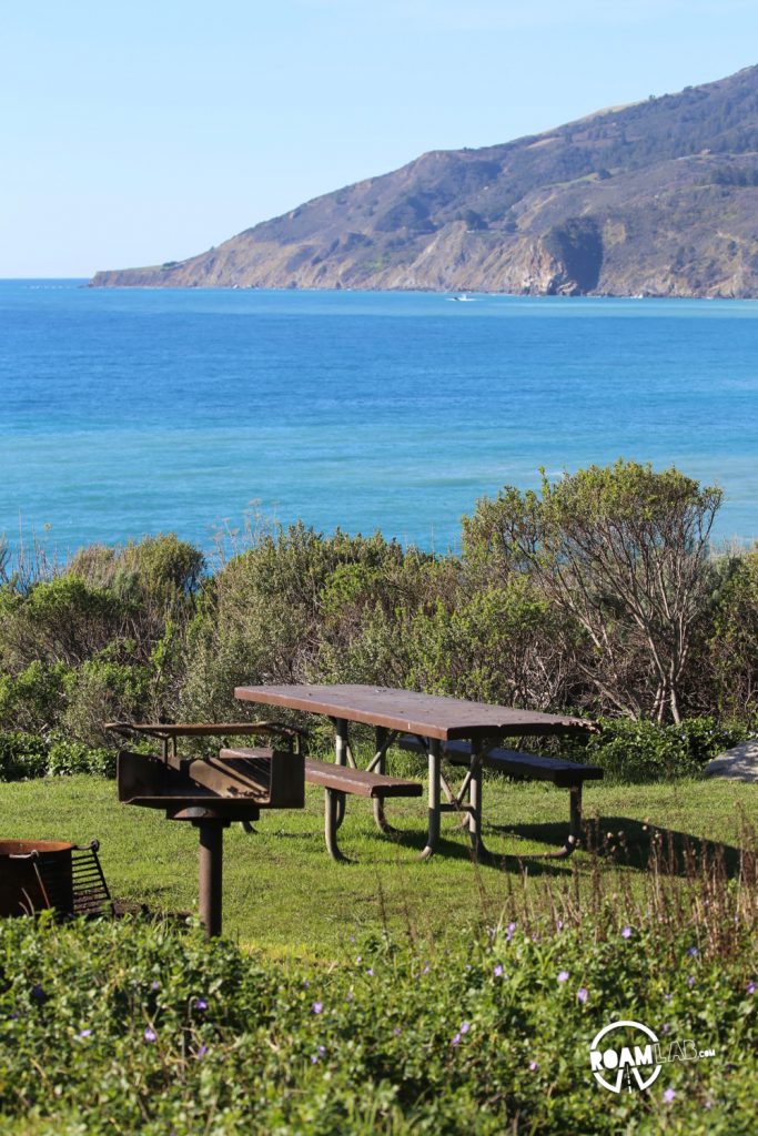 Kirk Creek Campground may lack hookups and running water and only offer pit toilets, yet the cliffside campsites with unobstructed ocean views are unique.