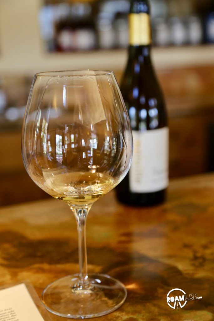 While the Melville Winery boasts award winning Chardonnay, like most vineyards in the Santa Rita Hills outside of Santa Barbara, it specializes in Pinot Noir.