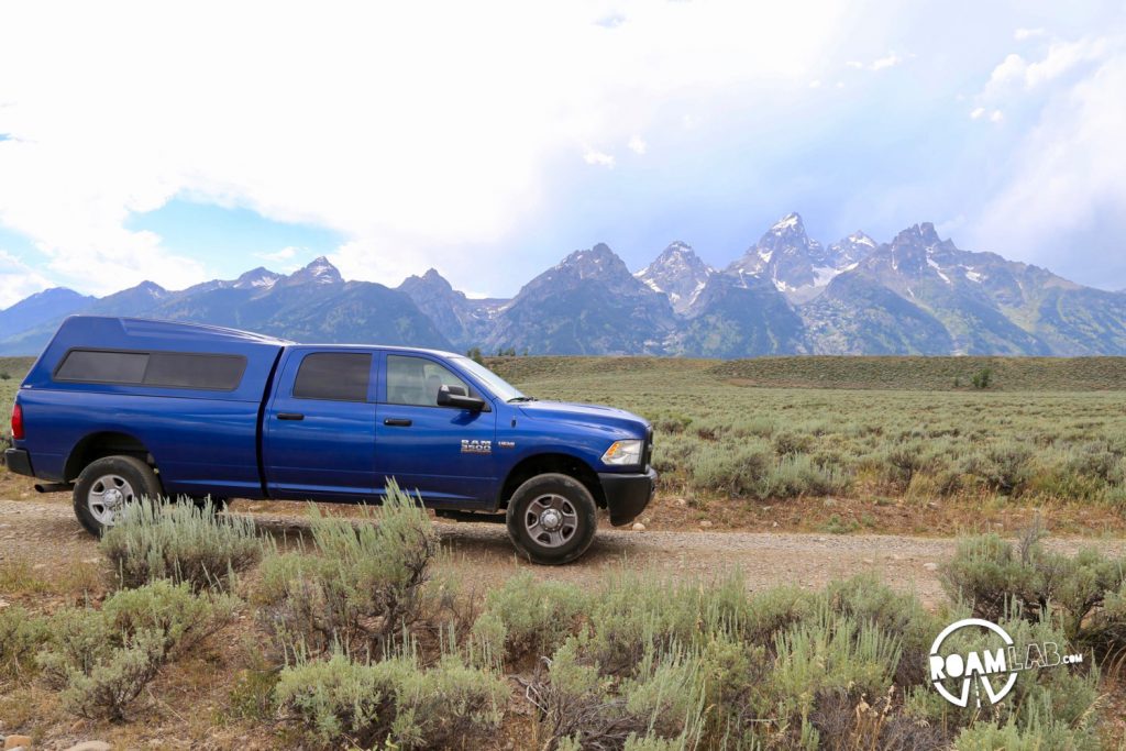 While much of the Grand Teton National Park is paved, there is a rare off-roading opportunity on the River Road. Join buffalo and elk along the Snake River.