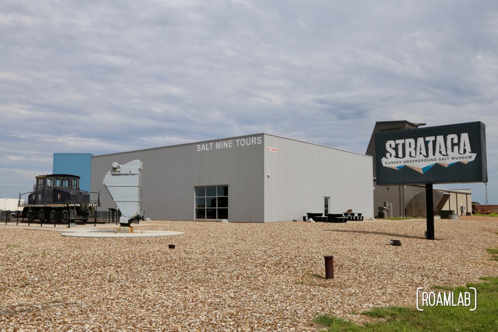 Surface level entry to Strataca mine.