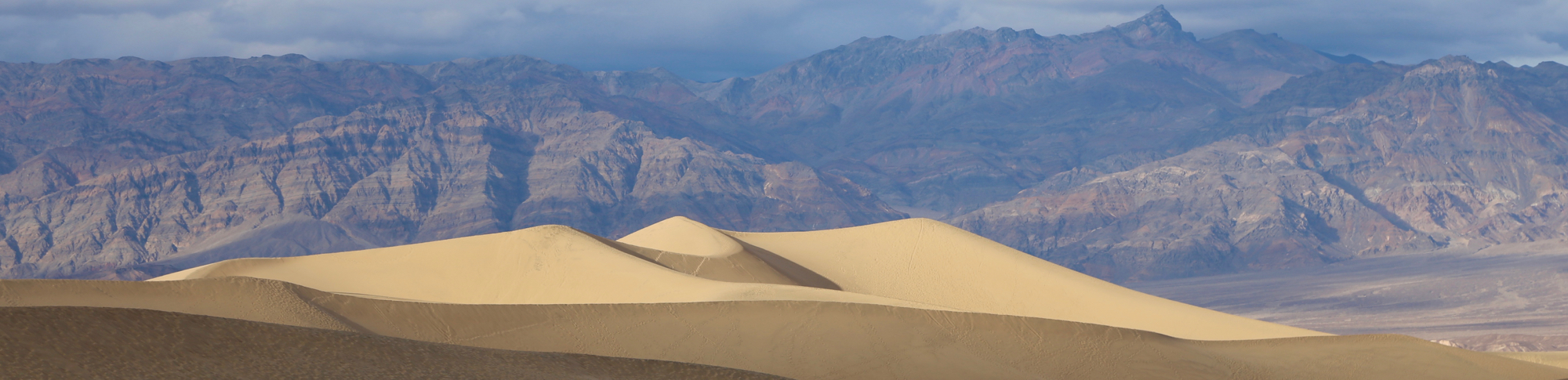 Death Valley National Park Sand Dunes Panorama