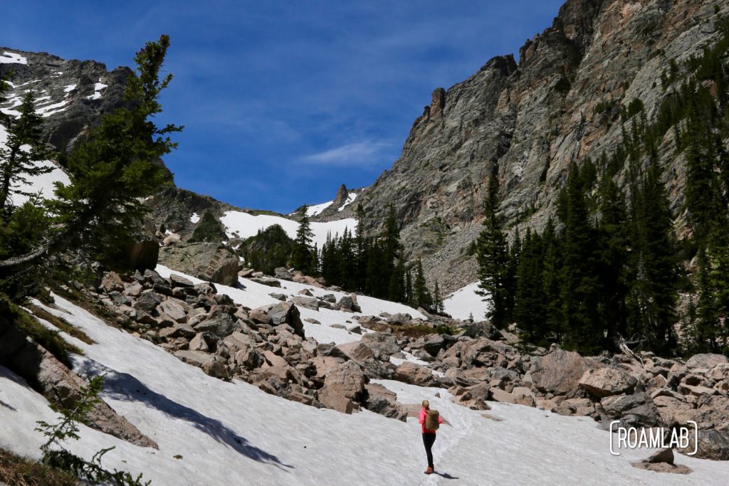 Hiking Andrews Glacier Trail and other Bear Lake Corridor Trails in Rocky Mountain National Park