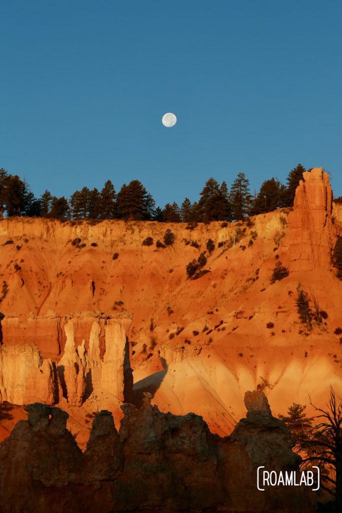 A sunrise hike of Bryce Canyon National Park from Sunrise Point to Sunset Point along the Queens Garden and Navajo Loop trails.