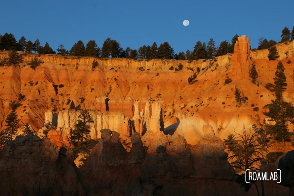 A sunrise hike of Bryce Canyon National Park from Sunrise Point to Sunset Point along the Queens Garden and Navajo Loop trails.