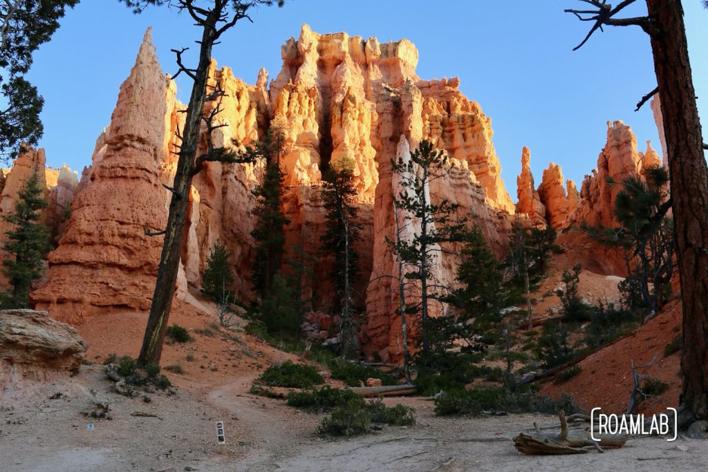 A sunrise hike of Bryce Canyon National Park from Sunrise Point to Sunset Point along the Queens Garden and Navajo Loop trails.