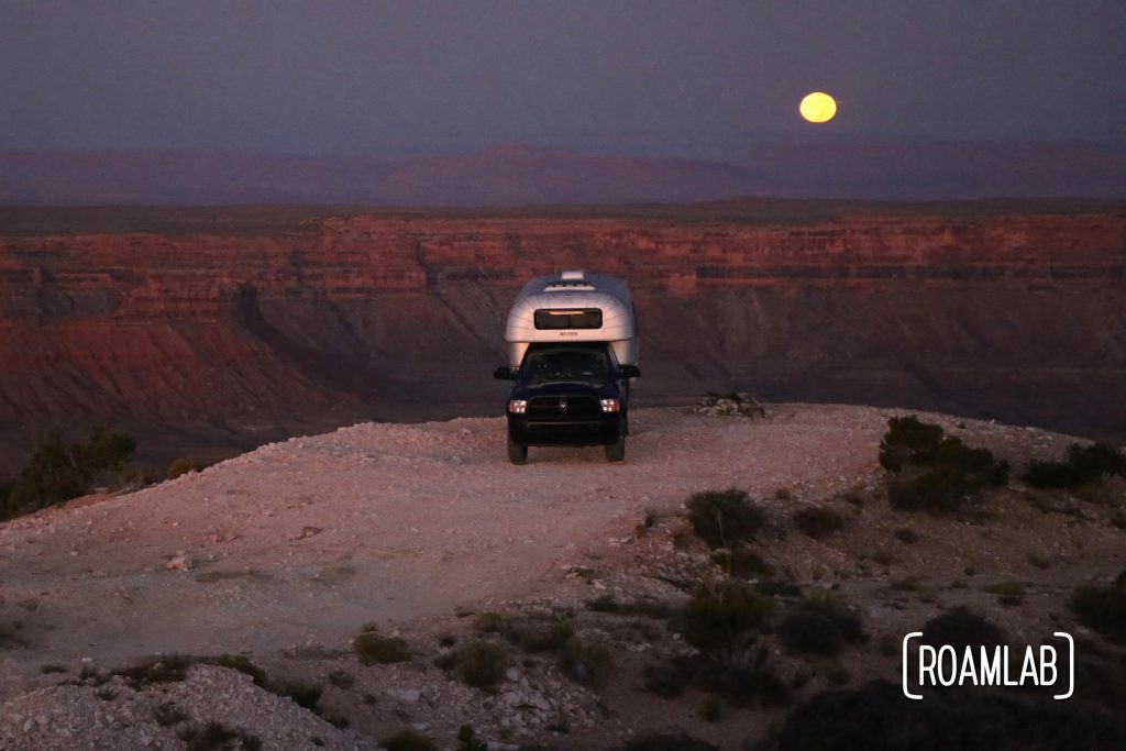 Muley Point is a mecca for boondockers, overlanders, and outdoor adventurers, hovering over the Glen Canyon National Recreation Area in Southern Utah.