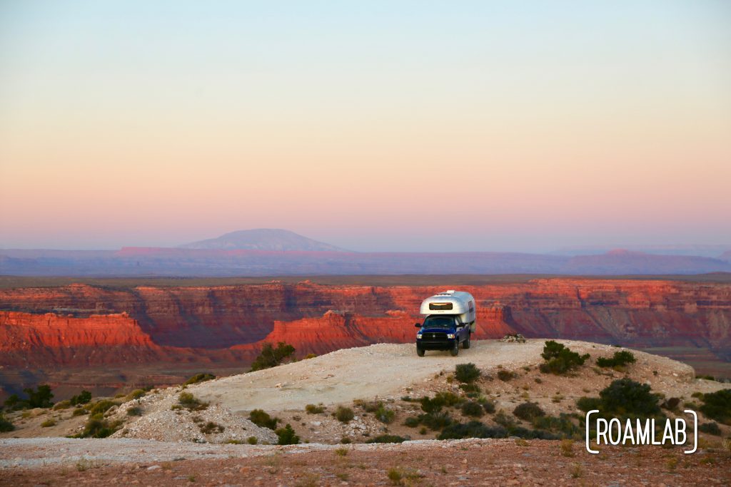 Muley Point is a mecca for boondockers, overlanders, and outdoor adventurers, hovering over the Glen Canyon National Recreation Area in Southern Utah.