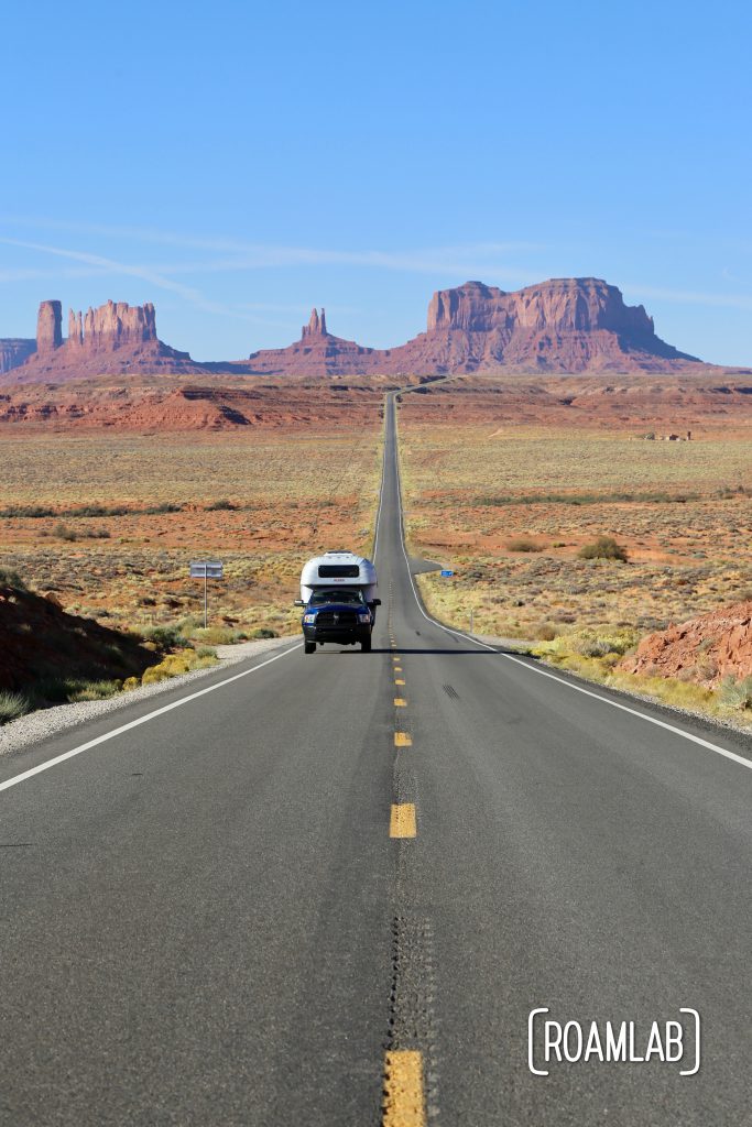 Monument Valley is an incredibly popular film location but few vistas are more iconic than the Forrest Gump Point along Scenic U.S. Highway 163.