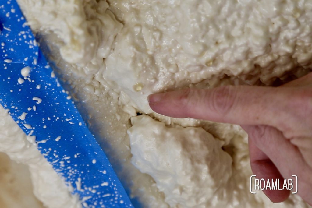 Keep the cold out and cut back on condensation with a DIY demonstration: applying closed cell spray foam in an aluminum 1970 Avion C11 truck camper.