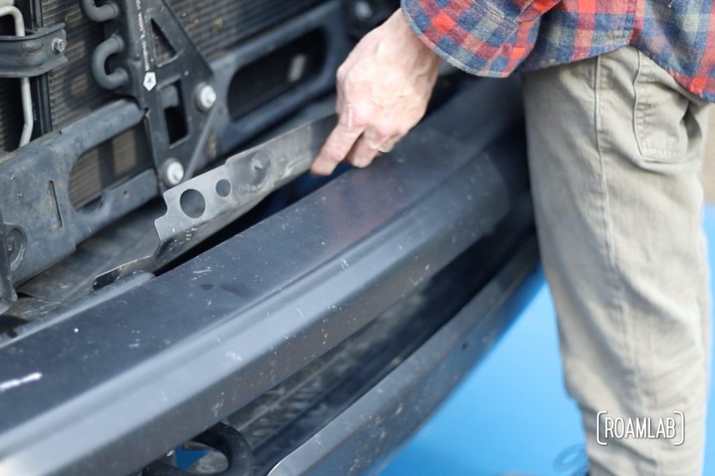 We expand our automotive mechanic skills with our latest DIY project: removing the front bumper of our 2015 Ram 3500 Tradesman truck