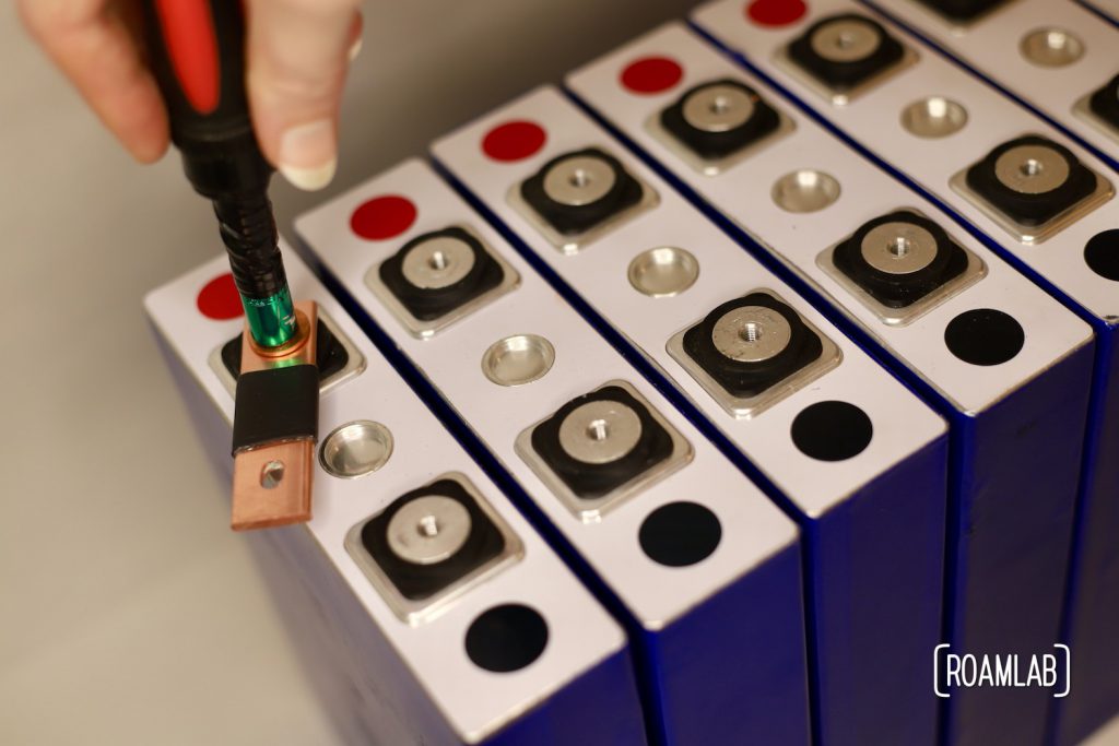 Bus bars (busbars) are short strips of conductive metal for high current electric connections. Learn how to build DIY bars for lithium battery cells.