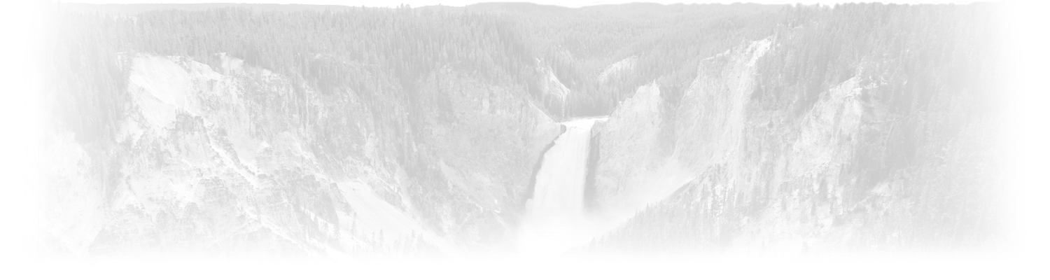 Yellowstone National Park Title Background