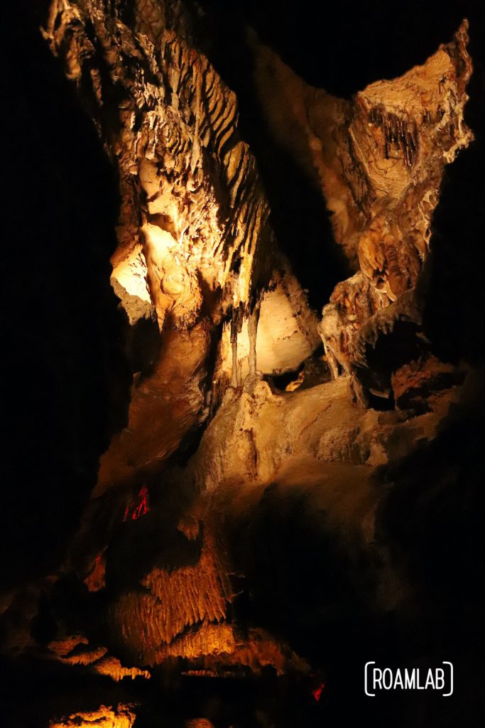 Discovered in 1928, Ruby Falls is the tallest and deepest falls in North America that are publicly accessible, just outside of Chattanooga.