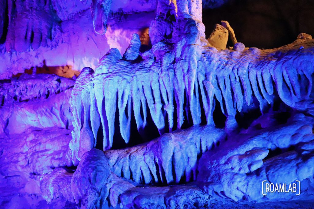 Discovered in 1928, Ruby Falls is the tallest and deepest falls in North America that are publicly accessible, just outside of Chattanooga.