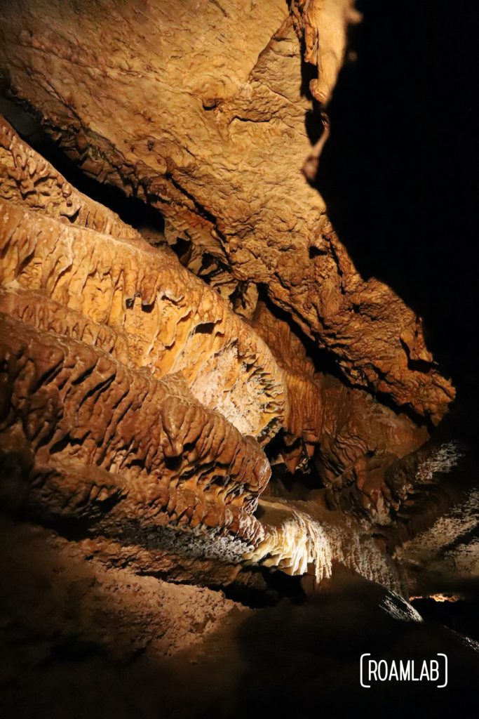 Discovered in 1928, Ruby Falls is the tallest and deepest falls in North America that are publicly accessible, just outside of Chattanooga.