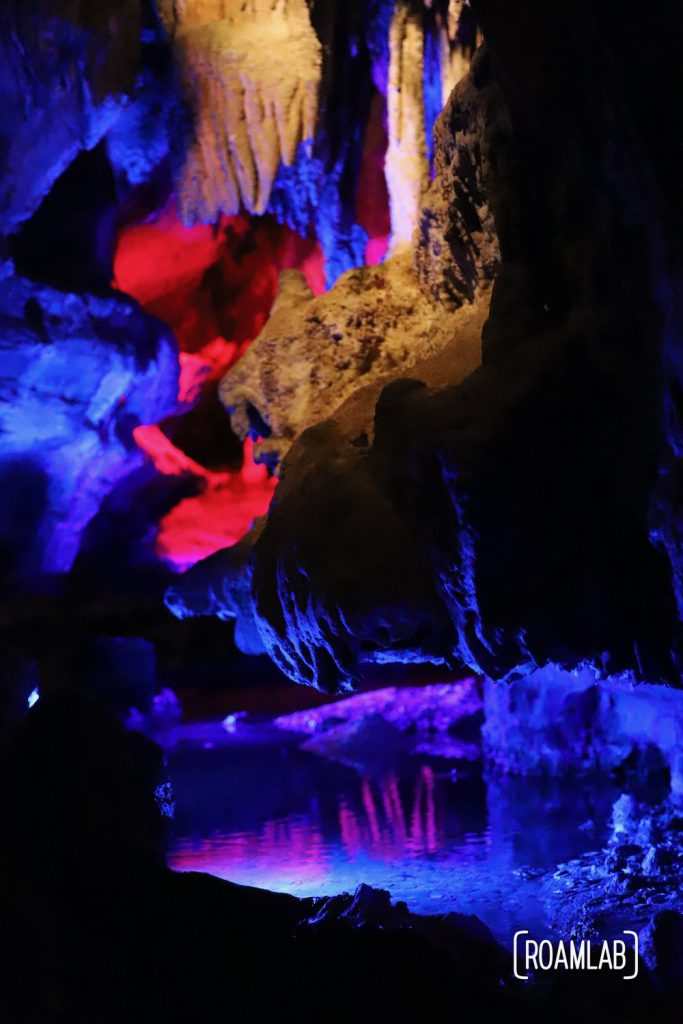 Discovered in 1928, Ruby Falls is the tallest and deepest falls in North America that are publicly accessible, just outside of Chattanooga.