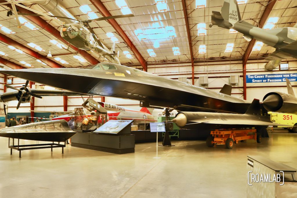 Lockheed SR-71A Blackbird on display at the Pima Air & Space Museum
