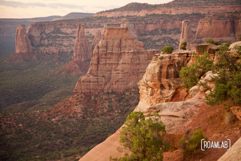 Sunrise over Colorado National Monument.